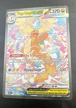 Pokemon-Ascended Heroes Mega Dragonite SIR Special Illustration Rare. - Image 1