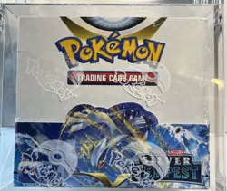 New 2022 Pokemon Sword & Shield Silver Tempest Box 36 Packs W/ New Acrylic Case! 820650860911 - Image 1