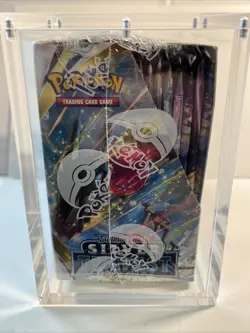 New 2022 Pokemon Sword & Shield Silver Tempest Box 36 Packs W/ New Acrylic Case! 820650860911 - Image 3
