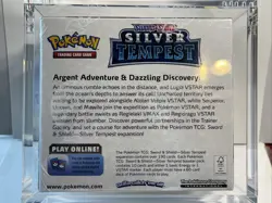 New 2022 Pokemon Sword & Shield Silver Tempest Box 36 Packs W/ New Acrylic Case! 820650860911 - Image 4