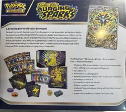 New! 2024 Pokemon Surging Sparks Elite Trainer Box - Sealed W/ 9 Packs + Extras! - Image 3