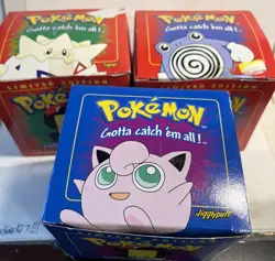 3 Pokemon Togepi, Jigglypuff, Poliwhirl Card Lot In 23k Gold 1999 Burger King!! - Image 2