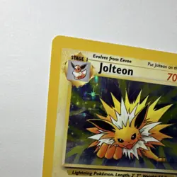 Pokemon TCG Jolteon Jungle Holo Rare Unlimited 4/64 70 HP English Himeno - Image 3