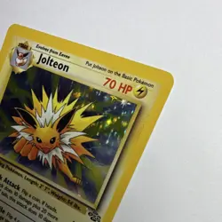 Pokemon TCG Jolteon Jungle Holo Rare Unlimited 4/64 70 HP English Himeno - Image 4
