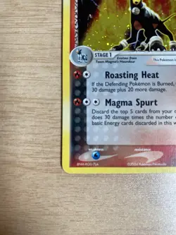 Pokemon TCG Team Magma's Houndoom Holo Card 10/95 - Image 5