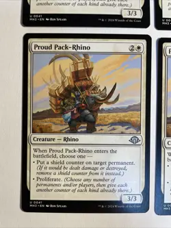 4x Modern Horizons 3 Proud Pack-Rhino NM/M Magic The Gathering Mtg - Image 2