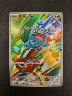 Pokemon Bulbasaur MEP 037 First Partner Illustration - Image 1