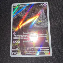 Pokemon Drowzee 210/198 SV01 Scarlet & Violet Illustration Rare Full Art Holo - Image 1