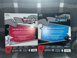 (Set of 2) Pokemon TCG Black Bolt & White Flare Binder Collection, NEW & SEALED - Image 5
