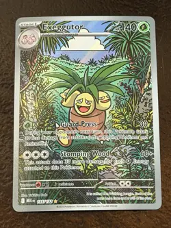 Exeggutor 135/132 Illustration Rare IR Pokemon Mega Evolution Pokemon NM - Image 1