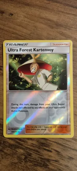 Ultra Forest Kartenvoy - Pokemon TCG - LP - Uncommon Holo - Unbroken Bonds - Image 1