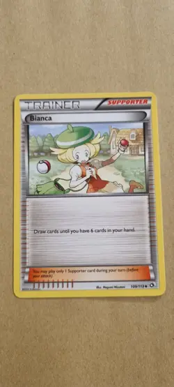 Bianca - Pokemon TCG - MP - Uncommon - Legendary Treasures 109/113 - Image 1