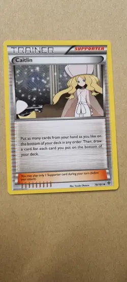 Caitlin - Pokemon TCG - LP - Uncommon - Plasma Blast - Free UK P&P - Image 1