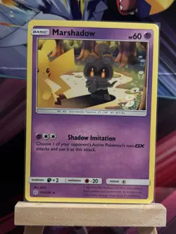 Pokemon - Marshadow 103/236 (x2) - Cosmic Eclipse Reverse Holo & Non Holo - NM - Image 2