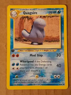 Pokemon Quagsire 48/64 Neo Revelation 1st Edition Near Mint See Pictures - Image 1