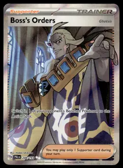 Pokemon TCG SV02: Paldea Evolved #248/193 Boss's Orders NM - Image 1