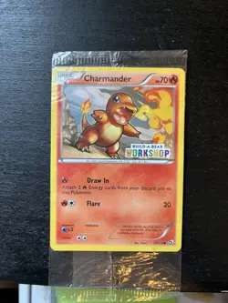 Pokemon Charmander 17/113 - Build-A-Bear Workshop Promo - FACTORY SEALED - Image 1