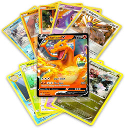 50+ Official Pokemon Cards Collection with 5 Foils in Any Combination and at Lea - Image 3