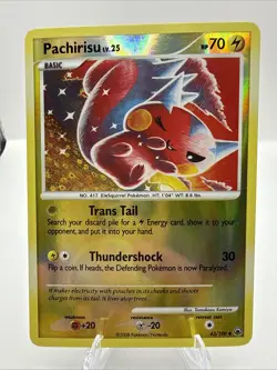 Pokemon TCG Majestic Dawn #43/100 Pachirisu Reverse Holo - Image 1