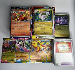 Pokemon Chaos Rising Pre Release Goodra and Delphox Decks + Bulk - Image 1
