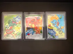Pokemon TCG First Partner Illustration Collection Series 1 Kanto GEN 1 Set. NM. - Image 2