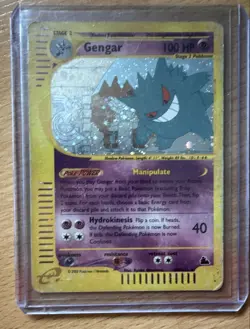 2003 Pokemon Skyridge Gengar H9/H32 Holo Rare WOTC e-Reader HEAVILY PLAYED - Image 1