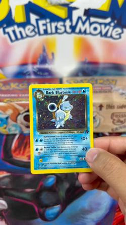 POKEMON 2000 DARK BLASTOISE HOLO W/SWIRL TEAM ROCKET - SEE VIDEO - Image 2