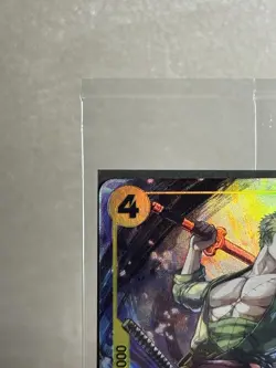 2025 One Piece Chinese Card Game Exclusive China Joy Zoro Promo P-042 Alt Art - Image 2