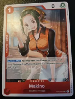 Makino OP13-015 Uncommon Carrying On His Will One Piece Card Game - Image 1