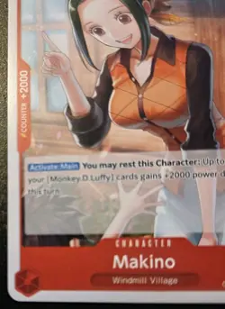 Makino OP13-015 Uncommon Carrying On His Will One Piece Card Game - Image 4