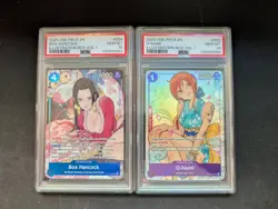 One Piece Boa Hancock & O-Nami Promo Illustration Box Vol.1 PSA 10 - Image 1