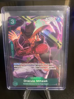 Dracula Mihawk ST12-003 SR One Piece Illustration Box Vol. 4 Promo - Image 1
