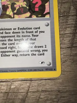 Blaine’s Quiz #1 | Gym Challenge WOTC 2000 | Trainer | Vintage Pokemon Card LP - Image 3