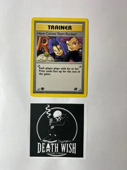 Here Comes Team Rocket! 71/82 1st Edition Pokemon Card Team Rocket - Image 1