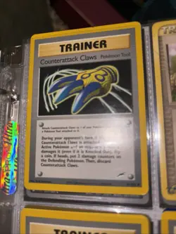 vintage pokemon trainer cards Team rockets Hidout - Image 3