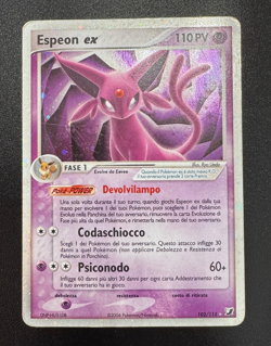 Pokemon Carta Espeon ex 102/115 ita italiana ex forze segrete holo 2006 good - Image 1