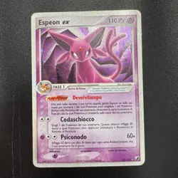 Pokemon Carta Espeon ex 102/115 ita italiana ex forze segrete holo 2006 good - Image 4