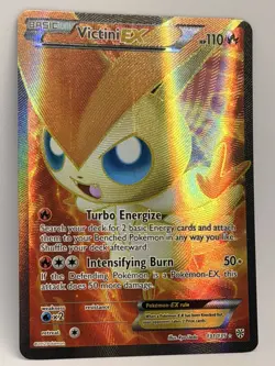 Victini EX | 131/135 | Plasma Storm | Ultra Rare Holo Pokemon Card | NM - Image 2