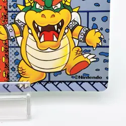 Super Mario World Top Sun Bowser Card Nintendo Japan Anime TCG Rare - Image 5