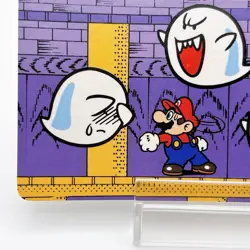 Super Mario World Top Sun Boo Card Nintendo Japan Anime TCG Rare - Image 4