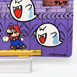 Super Mario World Top Sun Boo Card Nintendo Japan Anime TCG Rare - Image 5