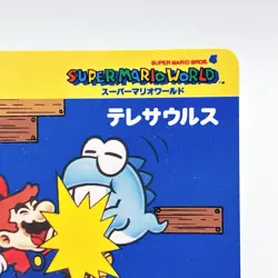 Super Mario World Top Sun Eerie Card Nintendo Japan Anime TCG Rare Kawaii - Image 3