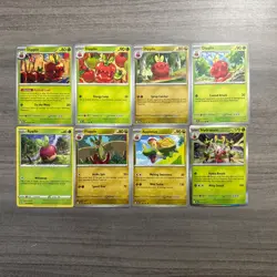 Applin Dipplin Appletun Hydrapple Pokemon Card Collection Lot Of 16 With Holo - Image 2