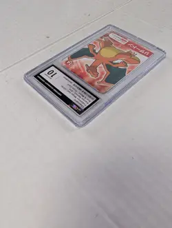 Rare Charizard Pokemon Prize Card CGC 10 Gem Mint Bandai 2016 #14 Sun & Moon - Image 3