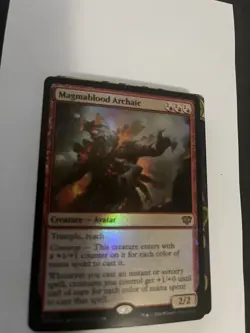 Magmablood Archaic Secrets of Strixhaven Foil - Image 1