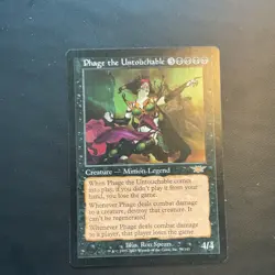 Wizards of the Coast Phage the Untouchable Black Creature Rare Legions 2003 - Image 1