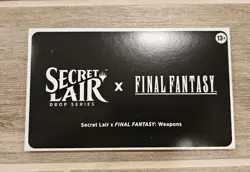 MTG Secret Lair x FINAL FANTASY: Weapons Non-Foil Edition EN SLD Sealed - Image 1