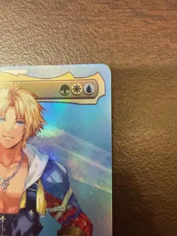 Tidus, Yuna's Guardian 0205 Foil Borderless MTG FINAL FANTASY Japanese - Image 3