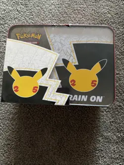 Pokemon TCG 25th Anniversary Celebrations Collectors Chest 820650809415 - Image 3