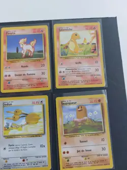 “Lot cartes Pokemon Wizards FR Vintage Base Set Jungle Fossile Salameche... - Image 4